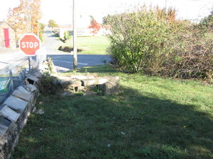 7 stone stored for many years outside of the marie