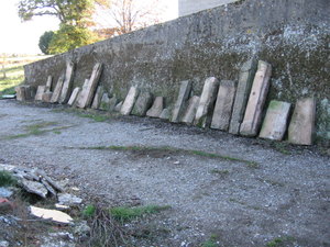 9 stone stored at the workshop